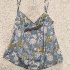 Urban Outfitters Silky Floral Top